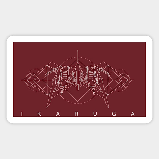 Ikaruga Geometric Magnet by JMADISON